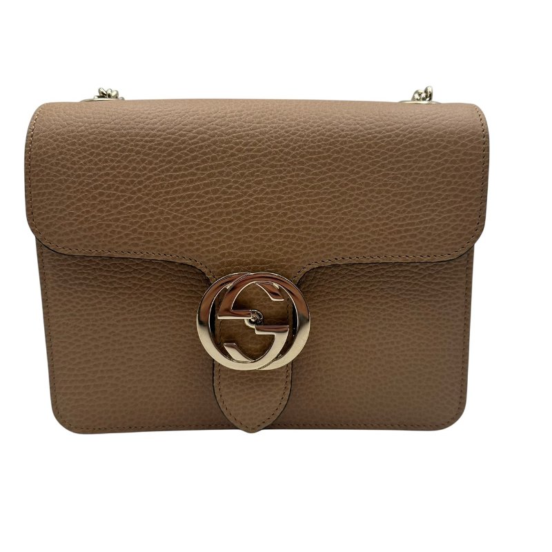 【美收精品】Gucci 駝色肩背包 C-339【隔月月中將轉賣至日本 上架期限30天】-0