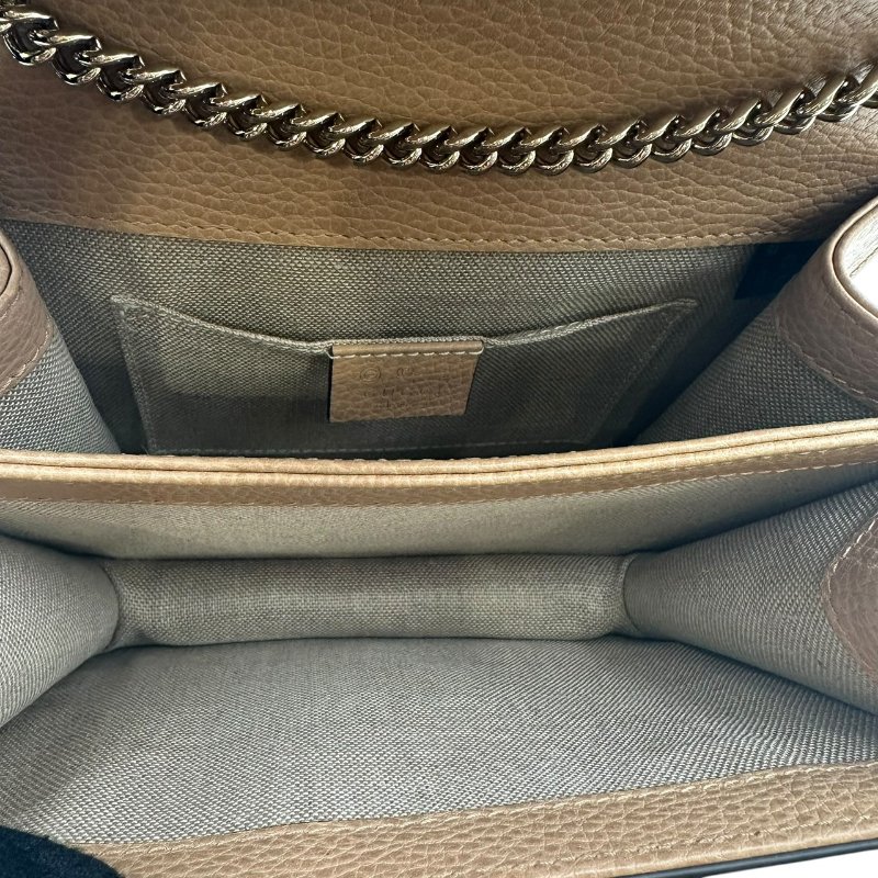 【美收精品】Gucci 駝色肩背包 C-339【隔月月中將轉賣至日本 上架期限30天】-6