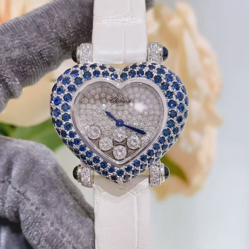 Chopard蕭邦Happy Diamonds愛心形鑽石女表-0