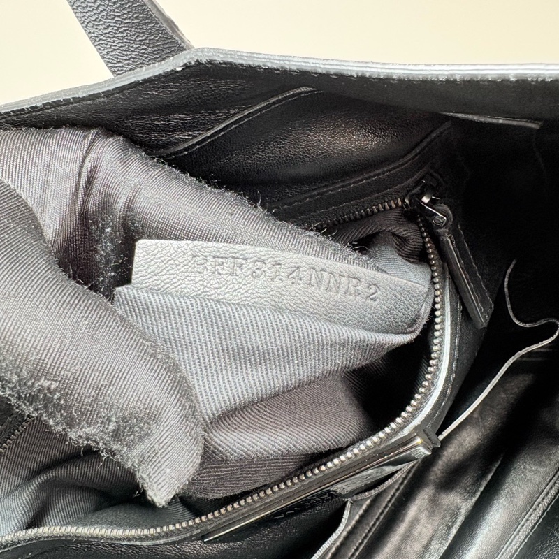 VALENTINO華倫天奴黑色鉚釘牛皮手提包-5