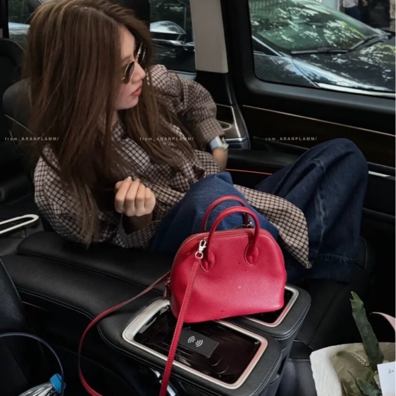 【閑置全新✨全網最低價💗適合夏天🍹】愛馬仕/Hermes 保齡球 Mini Bolide 夏日粉 銀扣 K刻 全套B刻-0