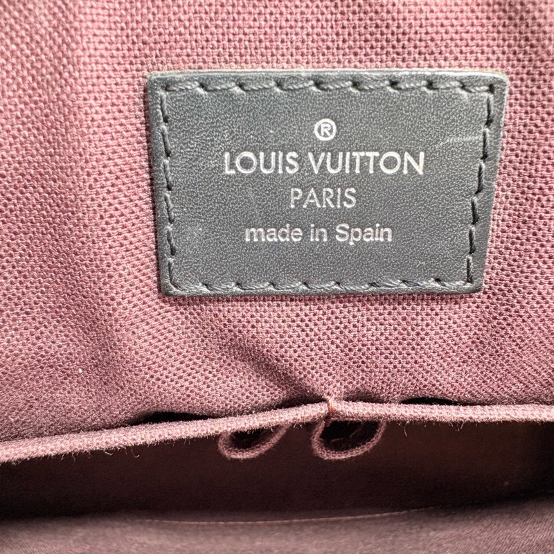 LOUIS VUITTON LV棕色老花郵差包 單肩包-6