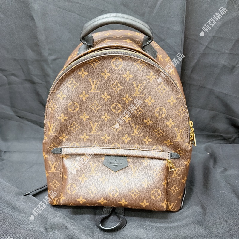 莉亞精品♡LV MM 老花經典後背包 二手美包-2
