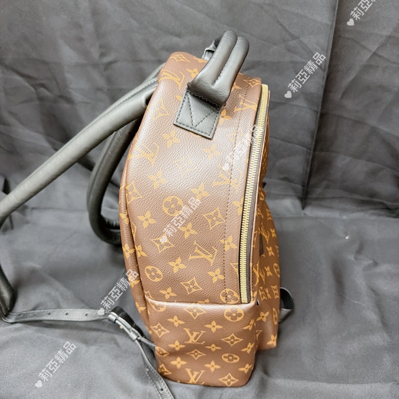 莉亞精品♡LV MM 老花經典後背包 二手美包-4