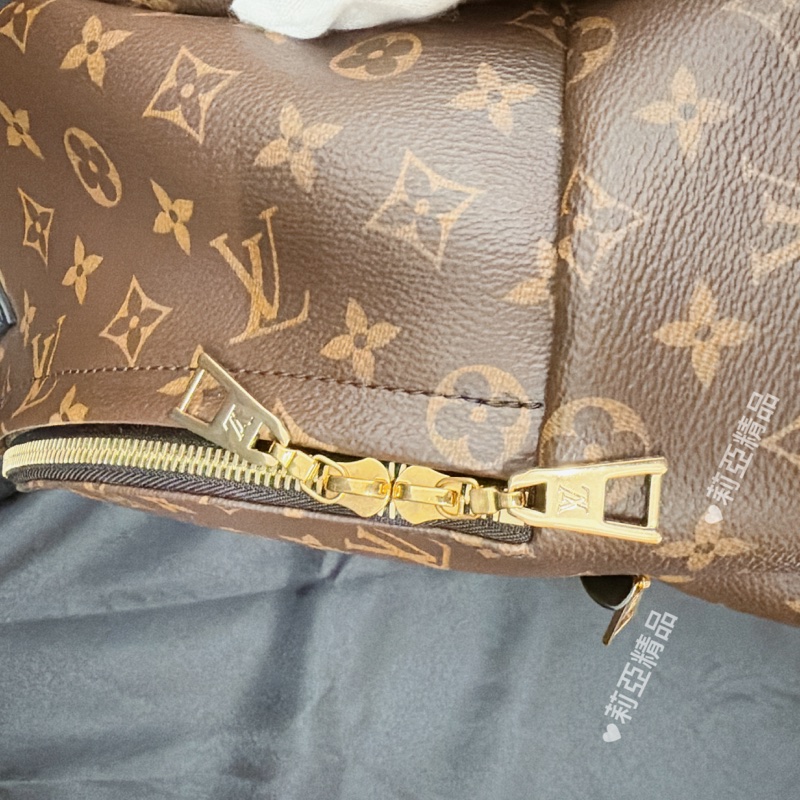 莉亞精品♡LV MM 老花經典後背包 二手美包-5