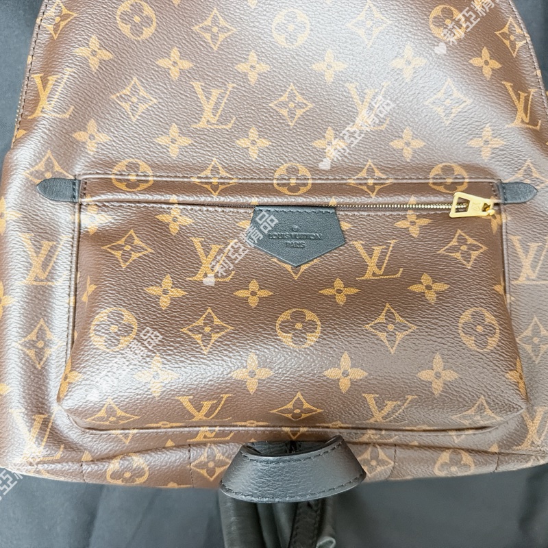 莉亞精品♡LV MM 老花經典後背包 二手美包-7