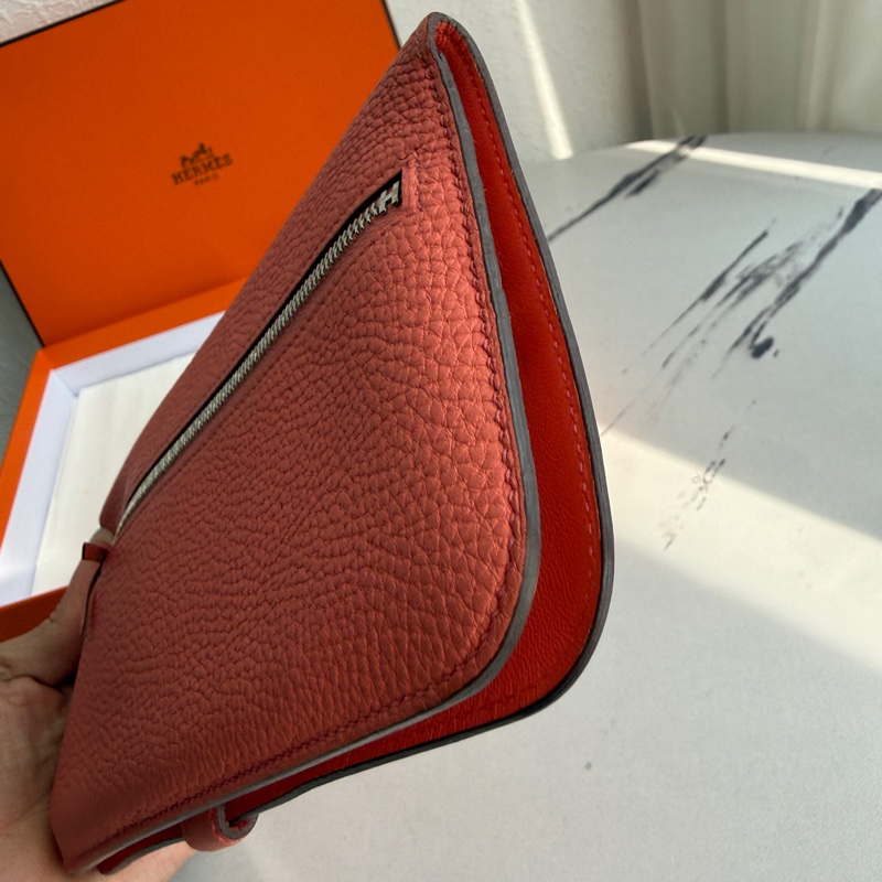 Hermes 珊瑚粉長夾❤️🩷-4