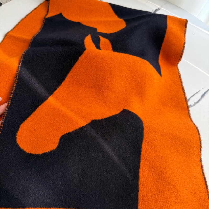 Hermes 馬馬圍巾🧣-3