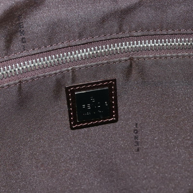 【日本直送】FENDI Zucca帆布波士頓包 棕色/黑色 正品 BAZ016A-20