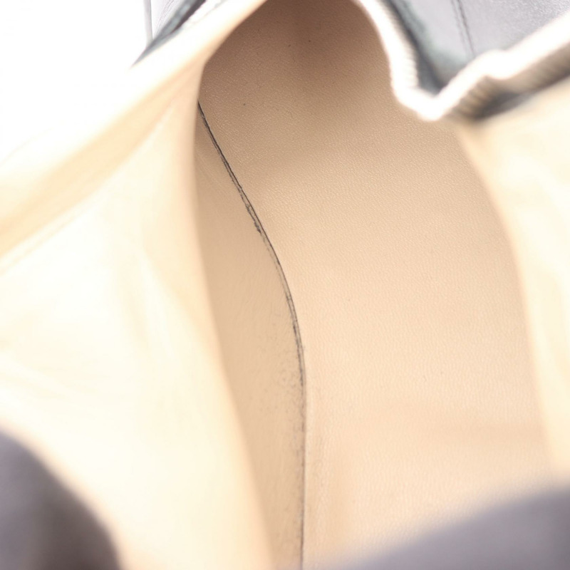 THE ROW 拉鍊短靴鞋 #37 黑色真皮二手女鞋-9