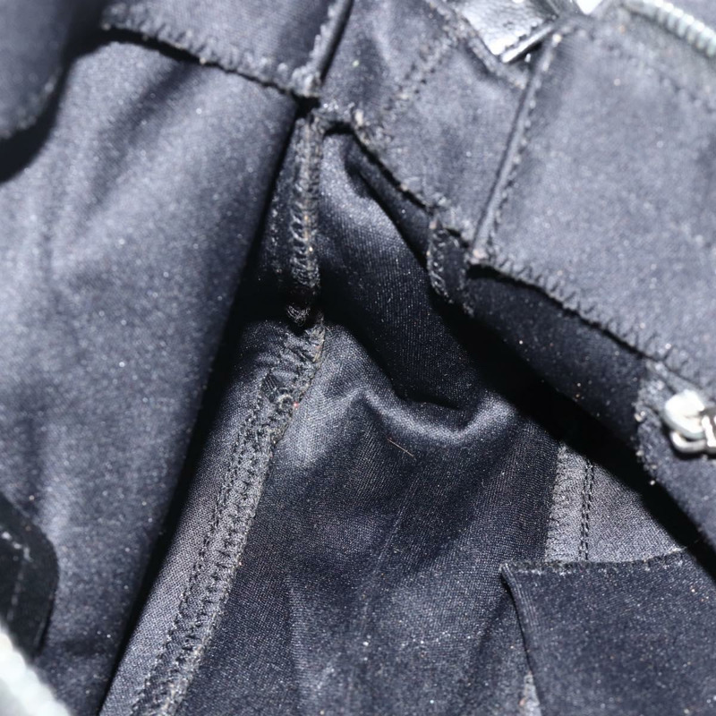 【日本直送】FENDI Mamma Baguette 單肩包，黑色銀色針織布料，正品 am11275A-18