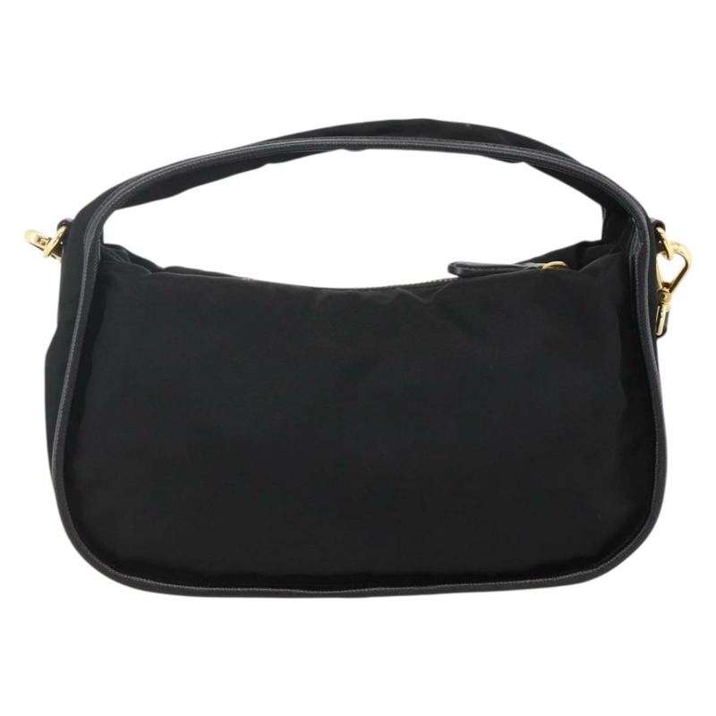 【日本直送】PRADA 尼龍雙肩包 黑色 金色 正品 172342SAV-1