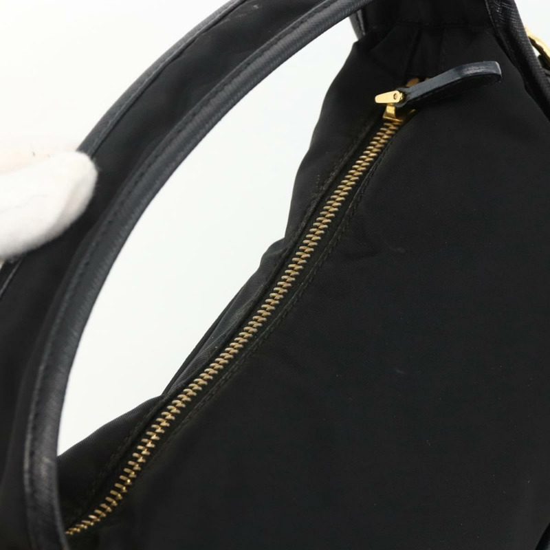 【日本直送】PRADA 尼龍雙肩包 黑色 金色 正品 172342SAV-5