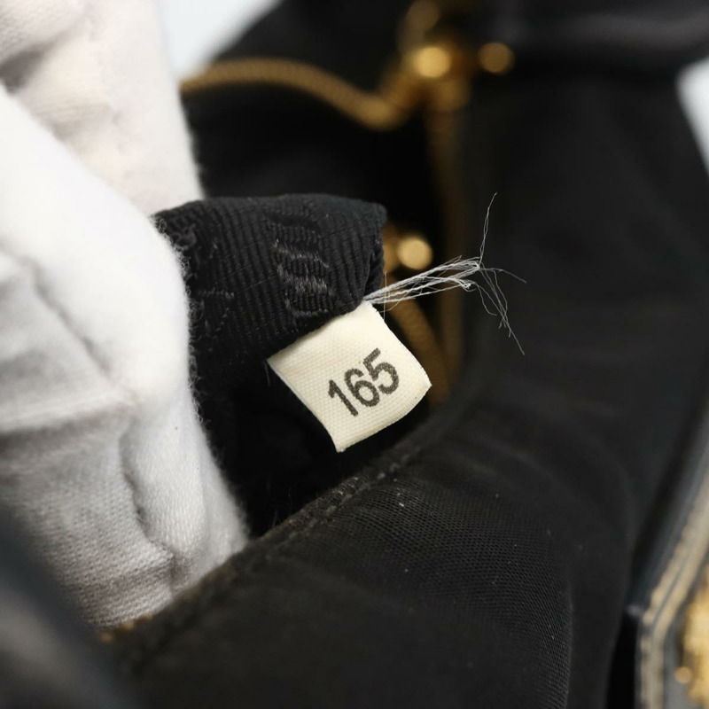 【日本直送】PRADA 尼龍雙肩包 黑色 金色 正品 172342SAV-10