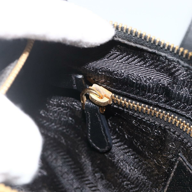 【日本直送】PRADA 尼龍雙肩包 黑色 金色 正品 172342SAV-23