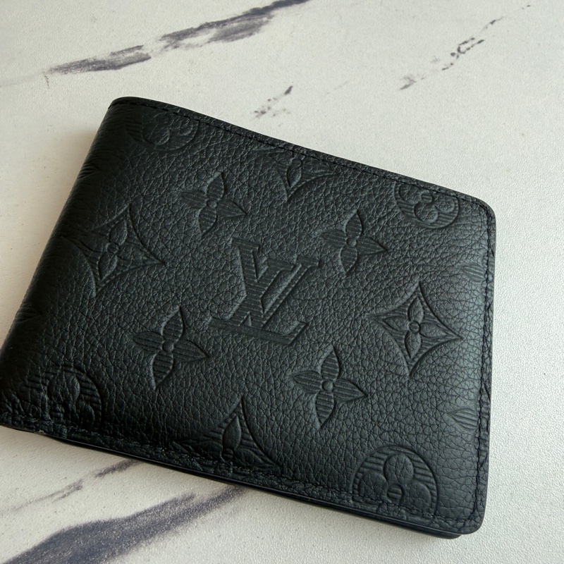 lv黑色壓紋短夾🩷🖤🤍-0