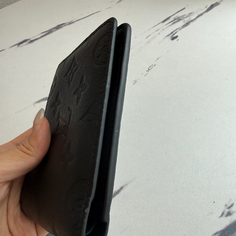 lv黑色壓紋短夾🩷🖤🤍-3