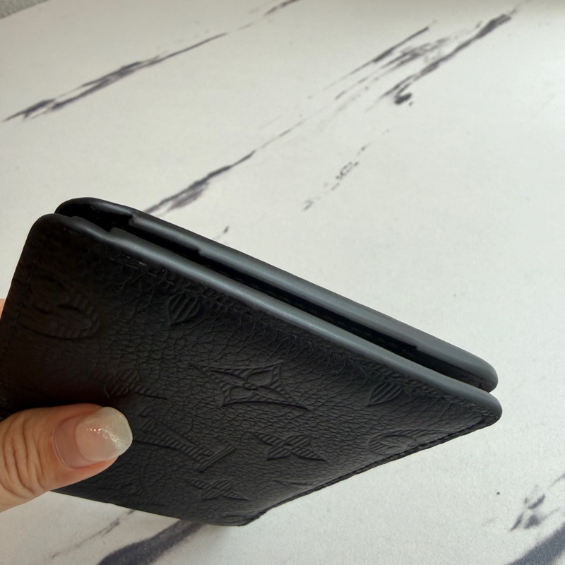 lv黑色壓紋短夾🩷🖤🤍-4