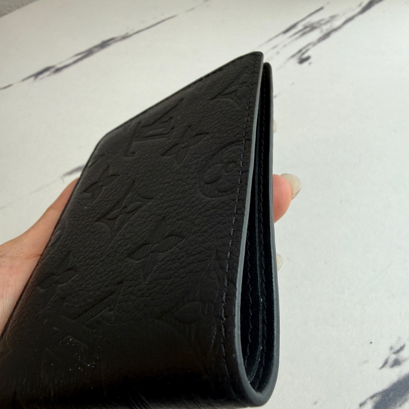 lv黑色壓紋短夾🩷🖤🤍-7