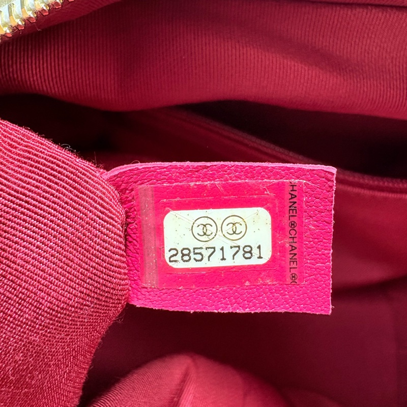 CHANEL香奈兒黑白拼色牛皮流浪鏈條單肩包 斜挎包 中號-6