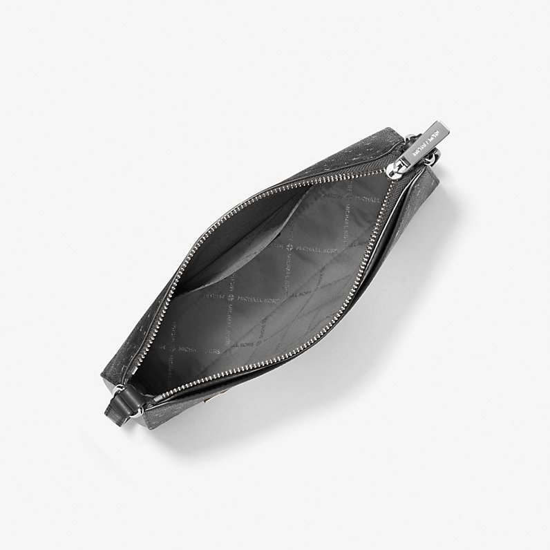 Michael Kors專櫃經典款 Arden防刮皮革斜背/側背兩用包(多色可選)-7