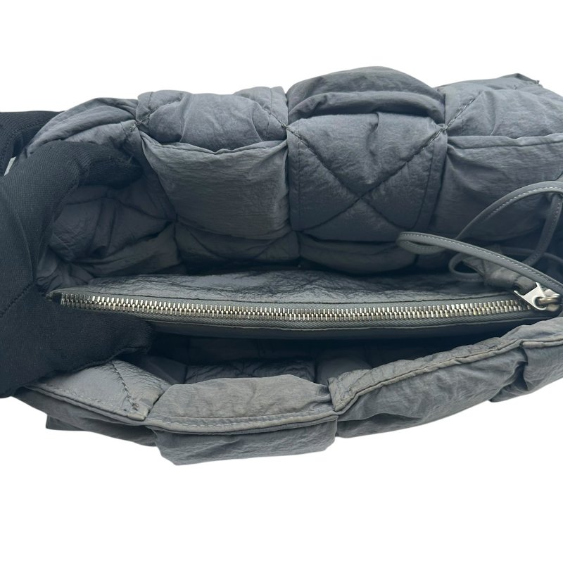 【美收精品】BOTTEGA VENETA 灰色肩背包 C-342【隔月月中將轉賣至日本 上架期限30天】-5