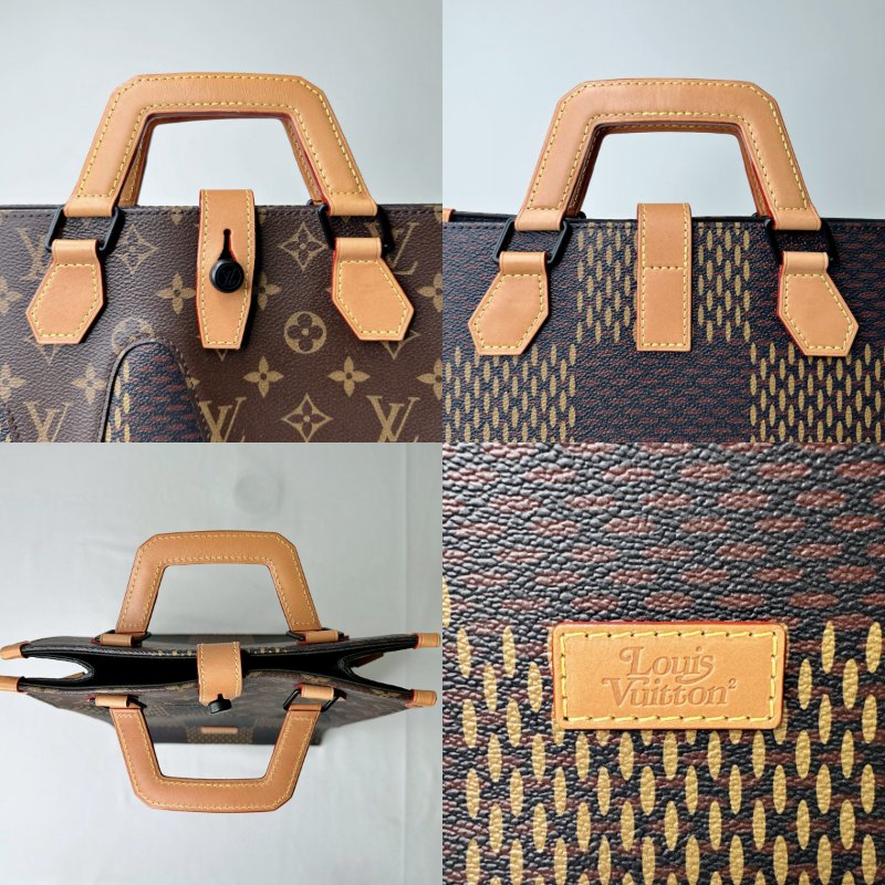 LV Nigo Giant Damier聯名托特包-7