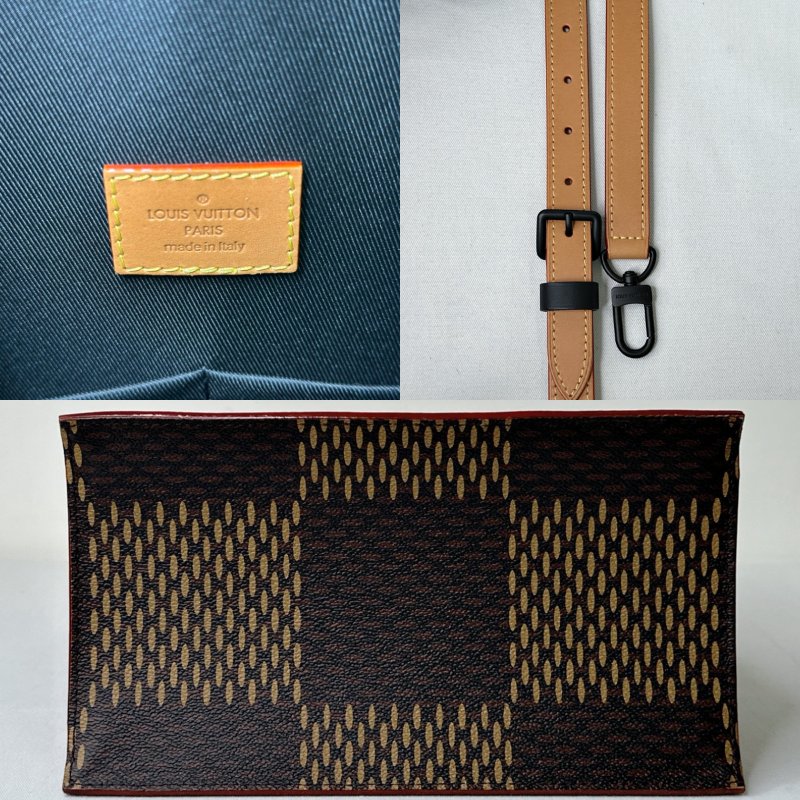LV Nigo Giant Damier聯名托特包-8