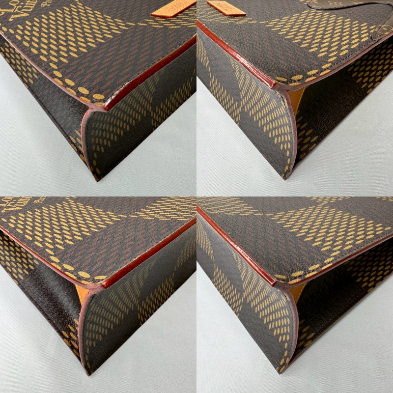LV Nigo Giant Damier聯名托特包-9