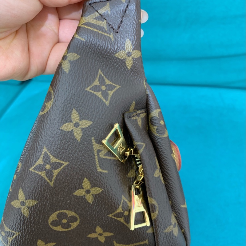 LV老花bumbag腰包 芯片。-5