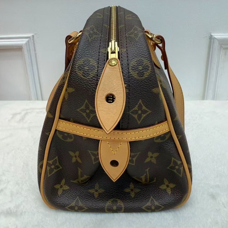 超新淨🫢LV保齡球包五金發光✨-7