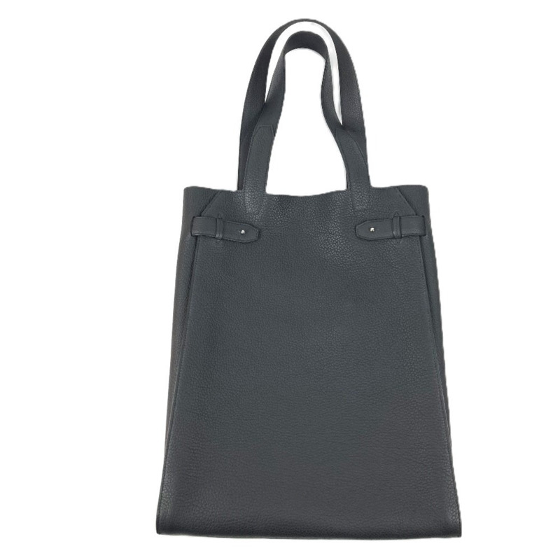 愛馬仕 Cabas Vertige 手提包，Negonda 皮革單背包，黑色，男女皆宜。-0