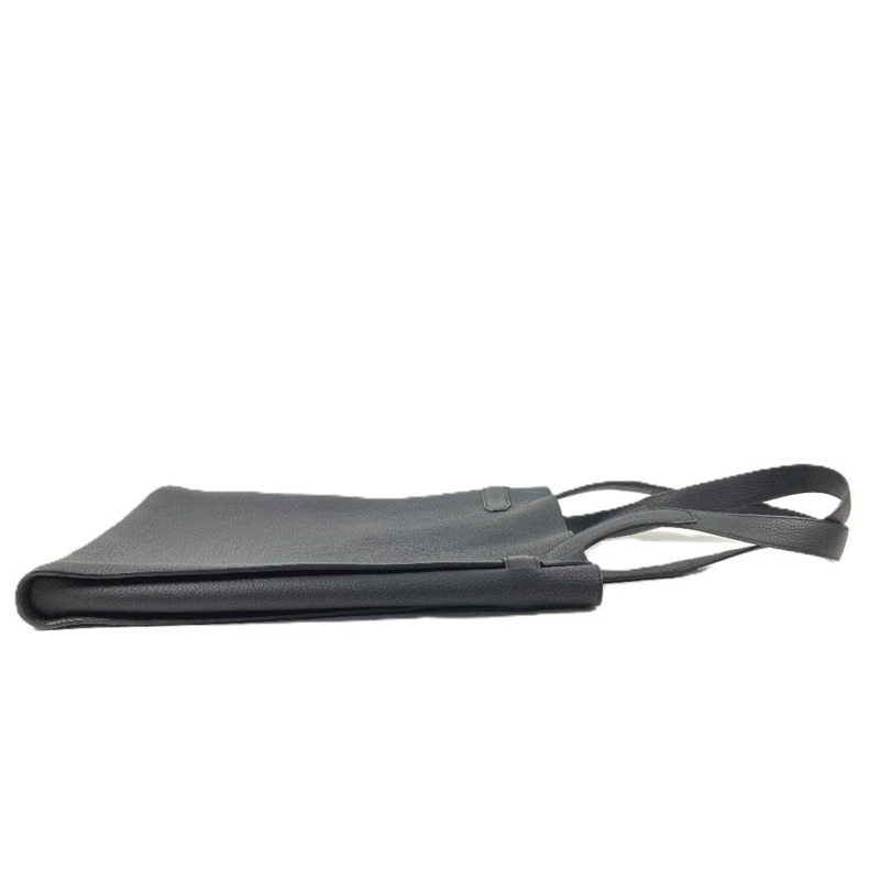 愛馬仕 Cabas Vertige 手提包，Negonda 皮革單背包，黑色，男女皆宜。-4