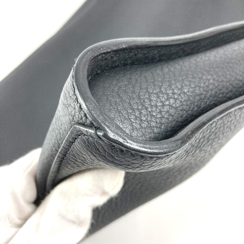 愛馬仕 Cabas Vertige 手提包，Negonda 皮革單背包，黑色，男女皆宜。-7