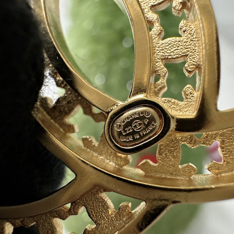 CHANEL 全新雙C logo胸針-4
