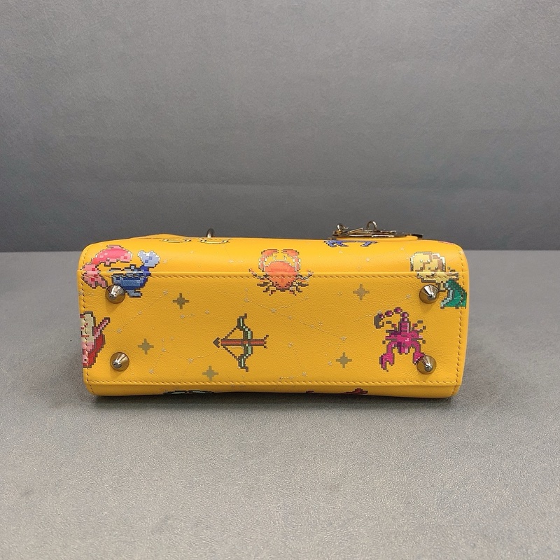 98💖Dior迪奧 限定款 星座 戴妃包可單肩斜挎-2