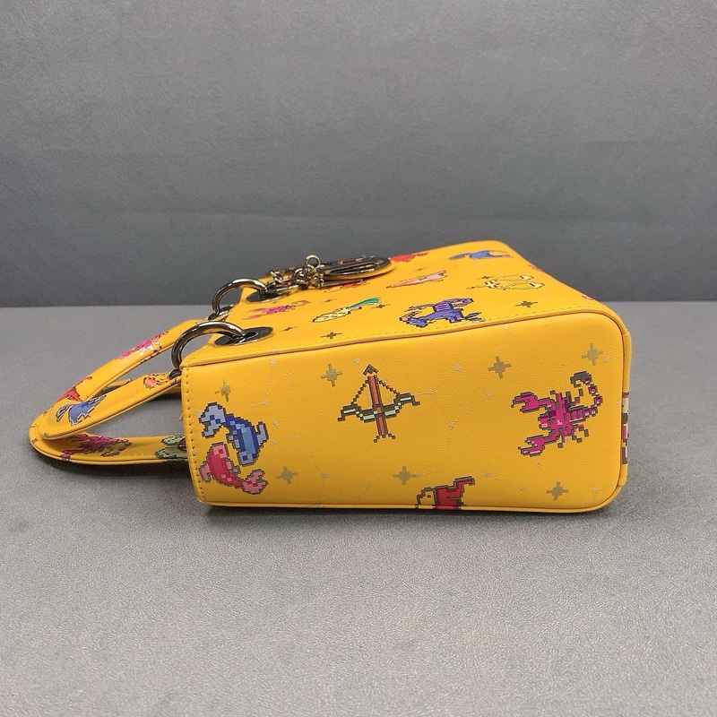 98💖Dior迪奧 限定款 星座 戴妃包可單肩斜挎-3