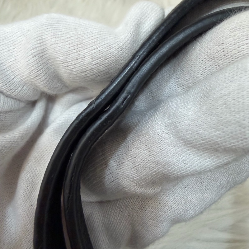 LV M53288 Soft Trunk黑色 壓紋 牛皮 軟箱 皮革 方箱 斜背包-45