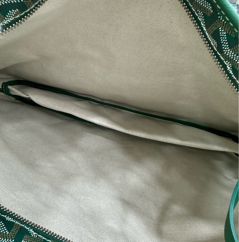 全新帶票 Goyard戈雅綠老花小愛心Hobo單肩包 全新有購證 尺寸34*40*14-5