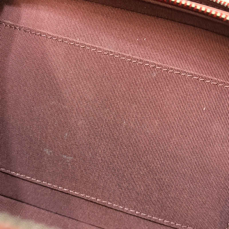 CHANEL BOY CAMERA COCO 19 紅色 暗紅 牛皮 復古銀鍊 相機包肩背包手機包斜背包拉鍊包-39