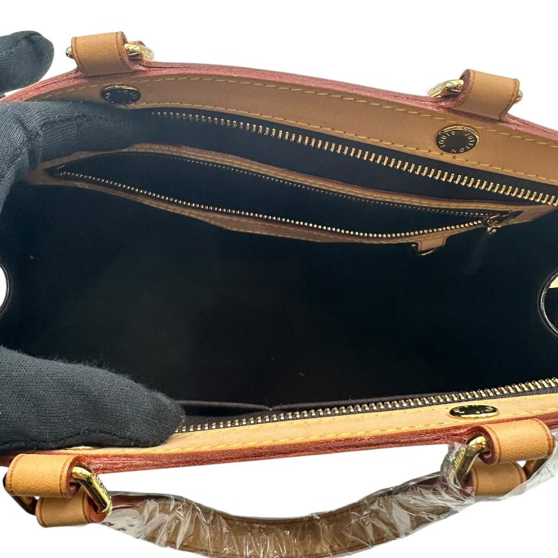 【美收精品】LOUIS VUITTON 漆皮黑紅手提包 C-345【隔月月中將轉賣至日本 上架期限30天】-5