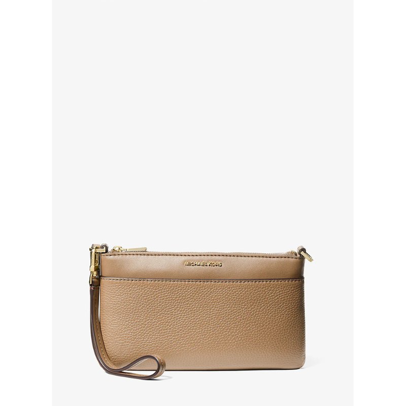 Michael Kors 專櫃經典款 Jet Set系列 防刮皮革多功能雙層手拿長夾/手拿包/手機包/手機長夾/MK長夾-0