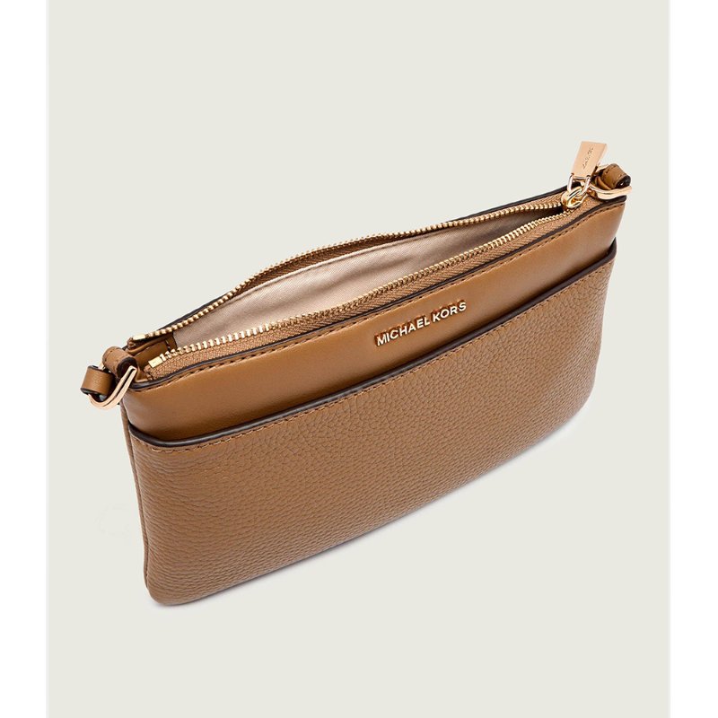 Michael Kors 專櫃經典款 Jet Set系列 防刮皮革多功能雙層手拿長夾/手拿包/手機包/手機長夾/MK長夾-3