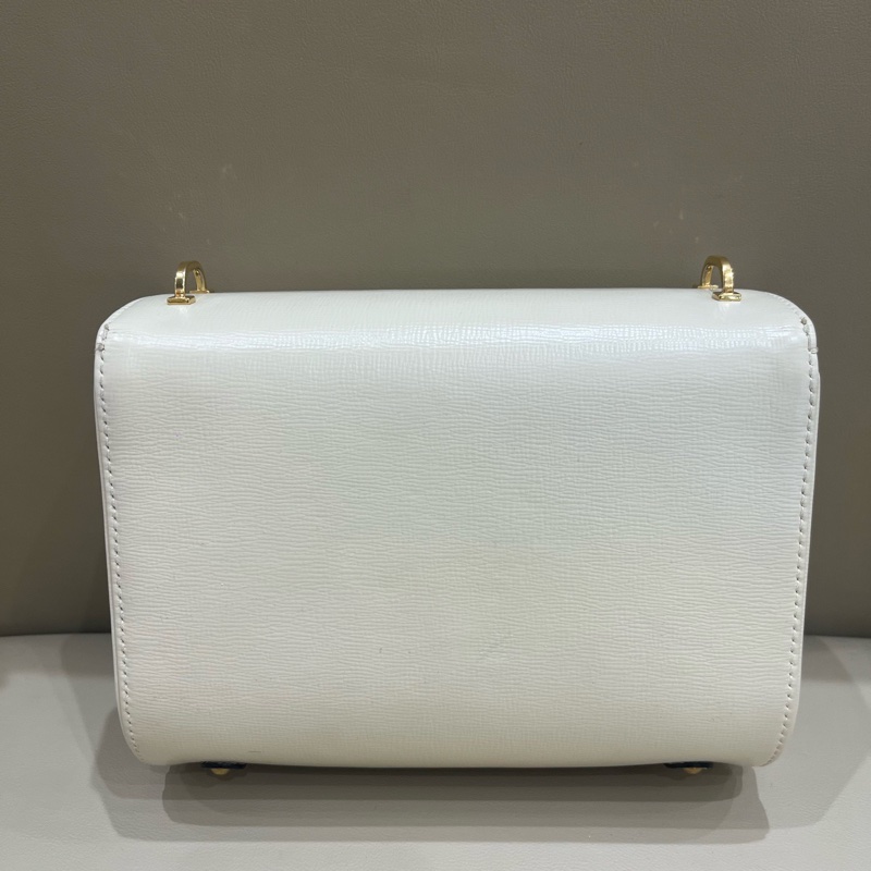 Valentino華倫天奴Stud Sign白金單肩斜挎包-1