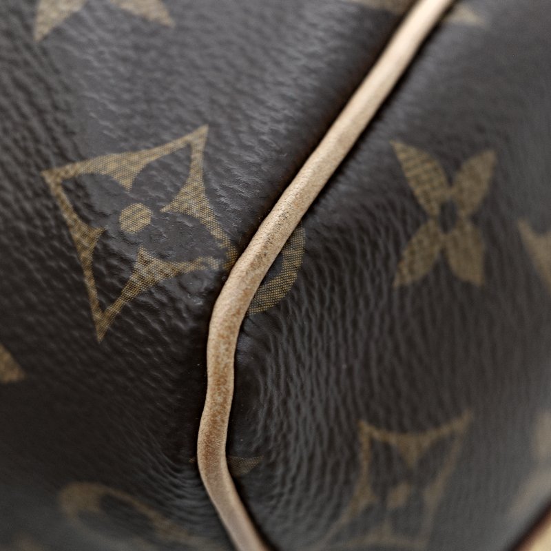 Louis Vuitton 路易威登 Speedy 25 肩帶款 經典花紋 手提包 斜挎包-11