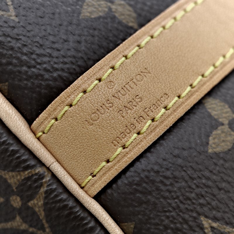 Louis Vuitton 路易威登 Speedy 25 肩帶款 經典花紋 手提包 斜挎包-13