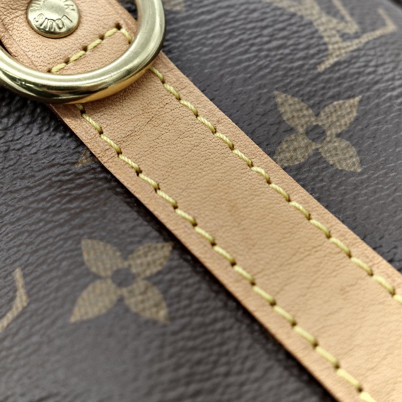 Louis Vuitton 路易威登 Speedy 25 肩帶款 經典花紋 手提包 斜挎包-18