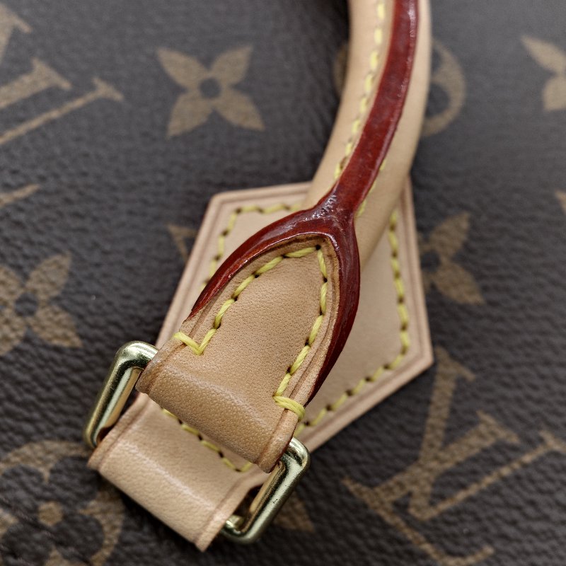 Louis Vuitton 路易威登 Speedy 25 肩帶款 經典花紋 手提包 斜挎包-26
