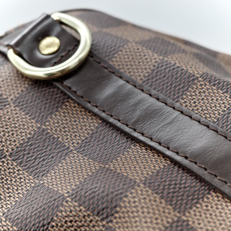 Louis Vuitton 路易威登 Speedy 25 肩帶款 棋盤格 手提包 斜挎包-11