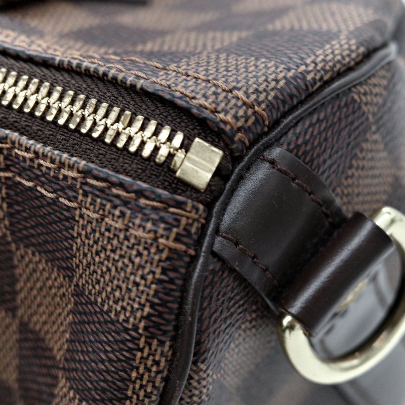 Louis Vuitton 路易威登 Speedy 25 肩帶款 棋盤格 手提包 斜挎包-13